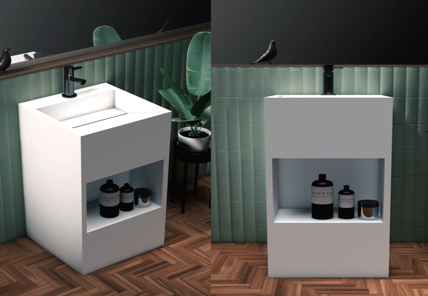 Lavabo de pie Sojo Art and Bath principal 0