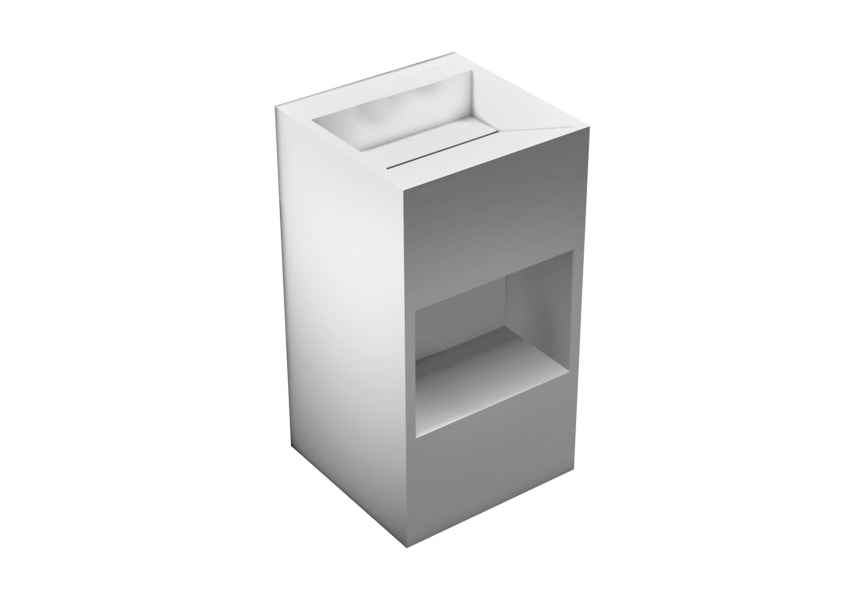 Lavabo de pie Sojo Art and Bath detalle 2