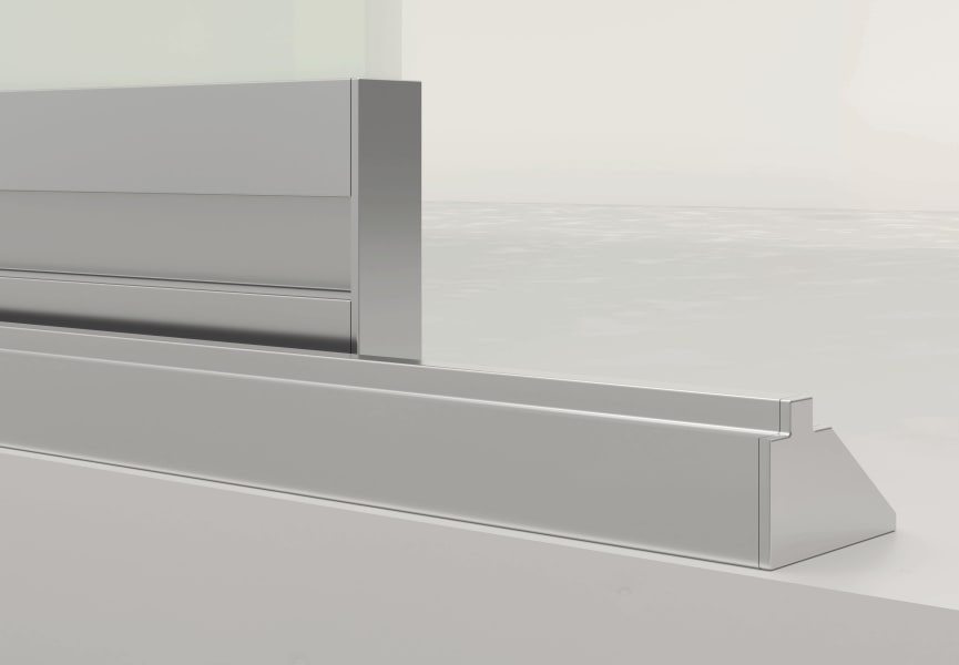 Mampara de ducha Milano 100F Bruntec detalle 3