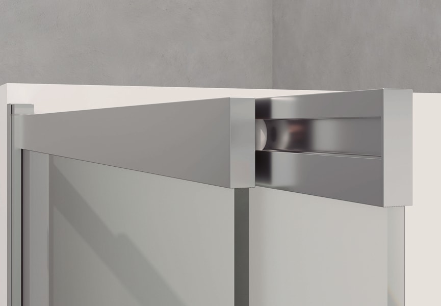 Mampara de ducha Milano 100F Bruntec detalle 6