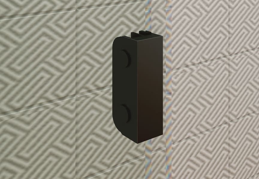 Mampara de ducha Milano 100F Bruntec detalle 8
