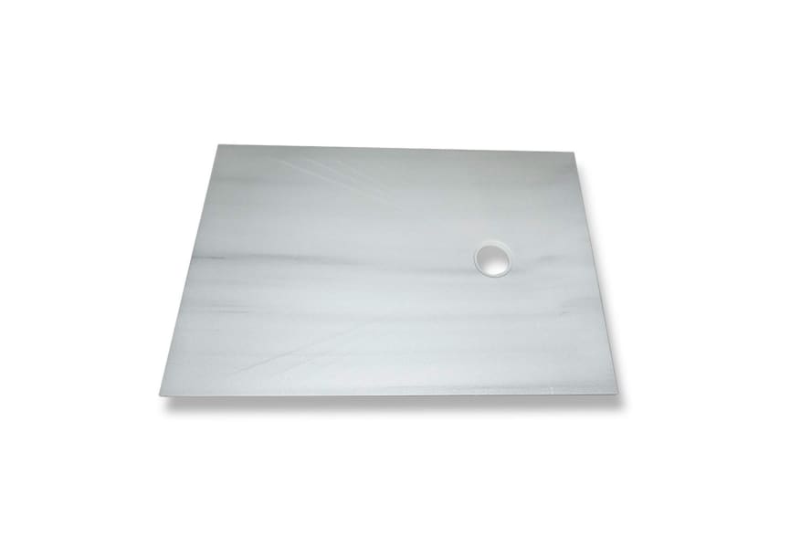 Plato de ducha Macael Bruntec detalle 1