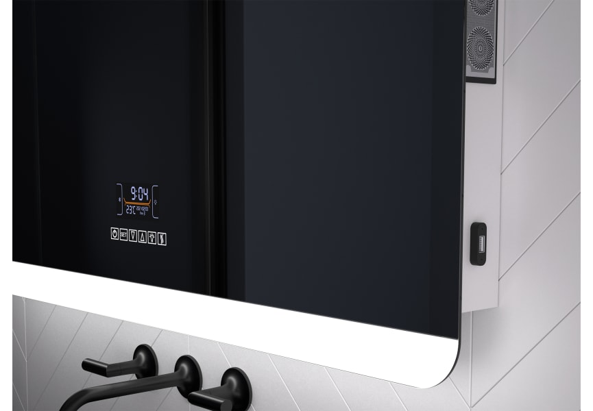 Espejo de baño con luz LED Bora Eurobath detalle 3