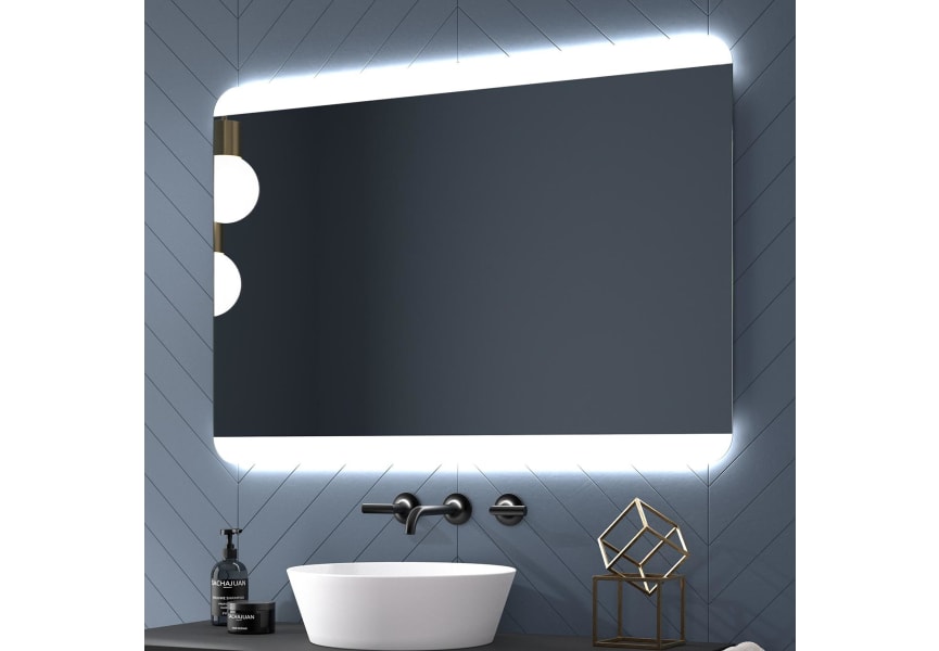 Espejo de baño con luz LED Bora Eurobath principal 0