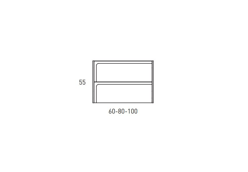 Mueble de baño Índico Visobath croquis 13