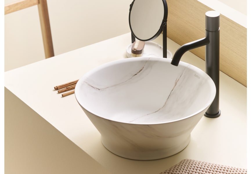 Lavabo sobre encimera Etna Calacatta Bathco principal 0