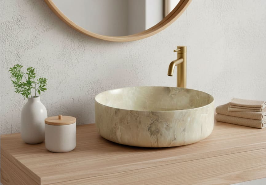 Lavabo sobre encimera Dallas BHD ambiente 8