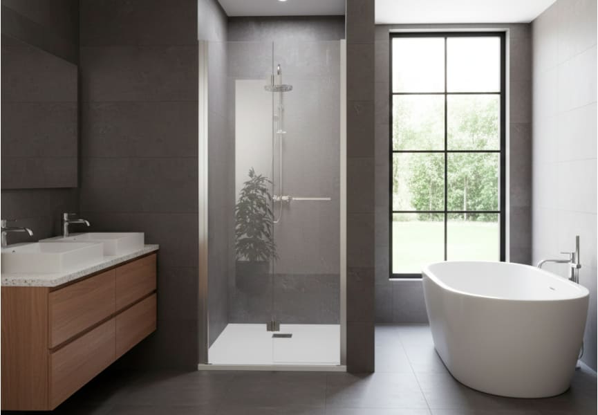 Mampara de ducha a medida Edimburgo Bruntec principal 0