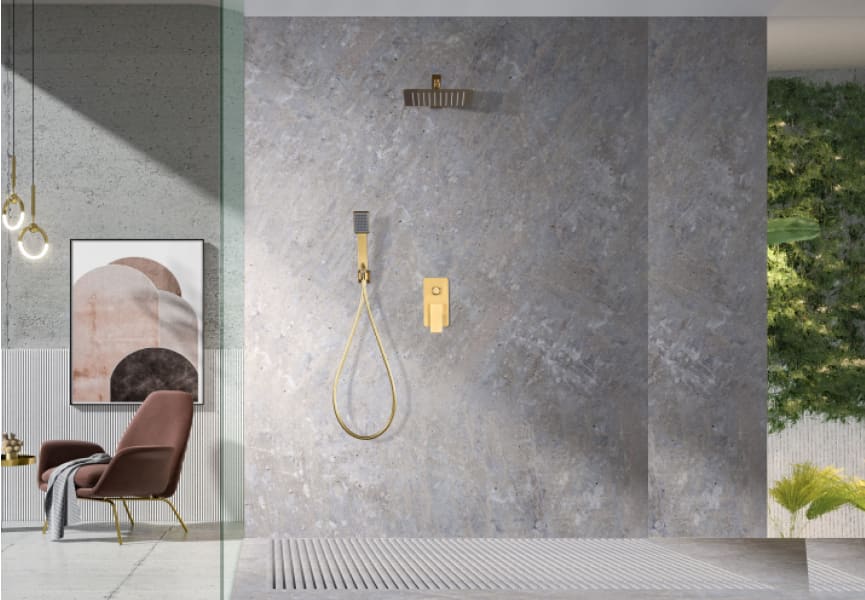 Conjunto de ducha empotrado Pisa de Imex ambiente 11