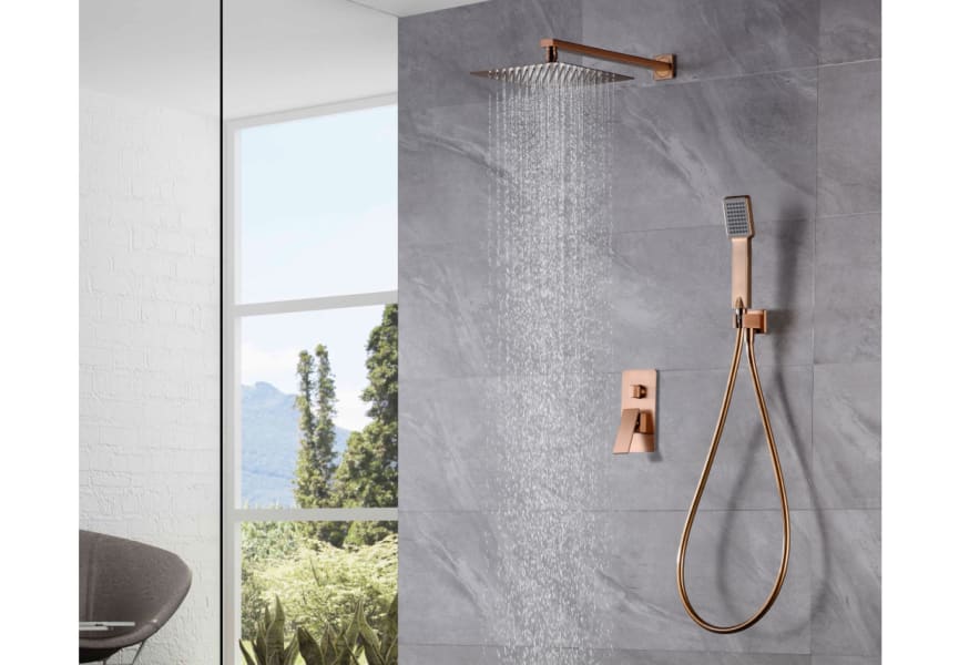 Conjunto de ducha empotrado Pisa de Imex ambiente 10