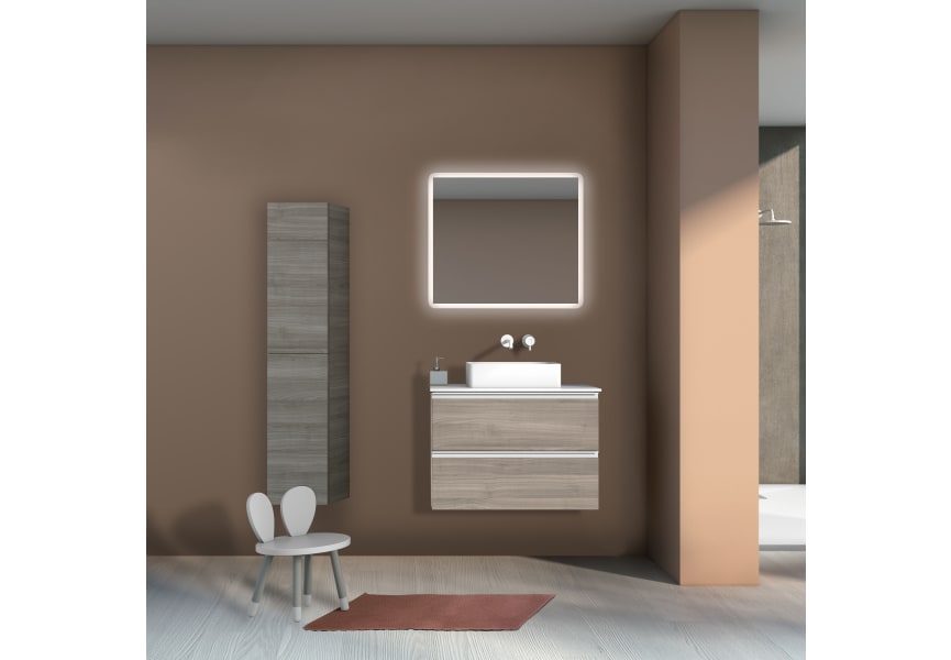 Mueble de baño con encimera de madera Vida Royo principal 0