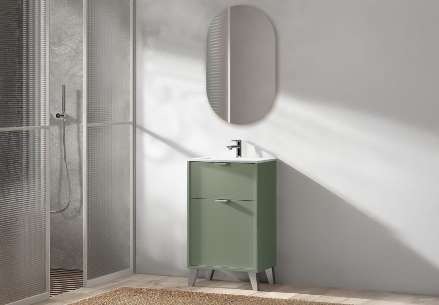 Conjunto mueble de baño fondo reducido 35.5 cm Midi Visobath principal 6