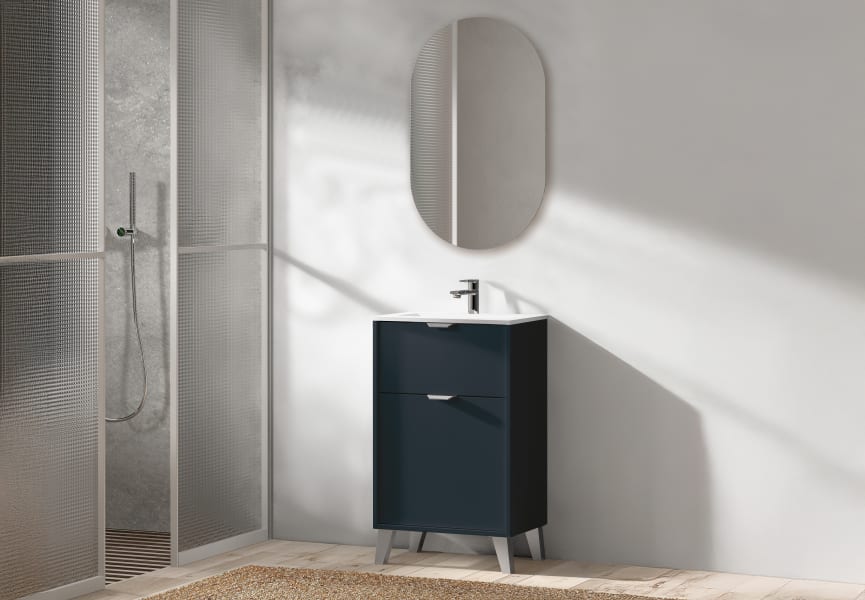 Conjunto mueble de baño fondo reducido 35.5 cm Midi Visobath principal 9