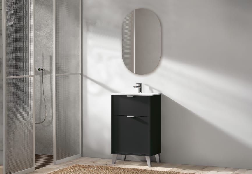 Conjunto mueble de baño fondo reducido 35.5 cm Midi Visobath principal 10