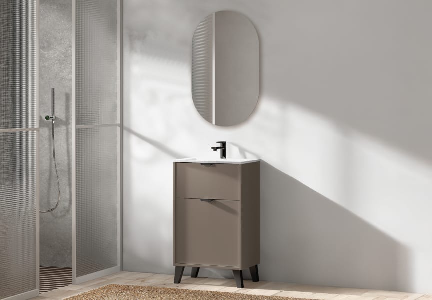 Conjunto mueble de baño fondo reducido 35.5 cm Midi Visobath principal 5