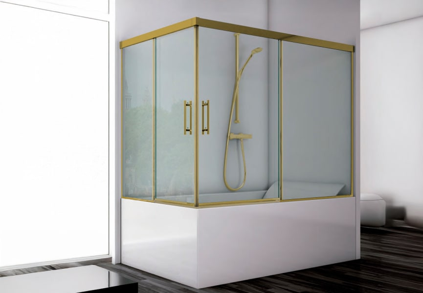 Mampara de bañera Queluz Bruntec principal 3