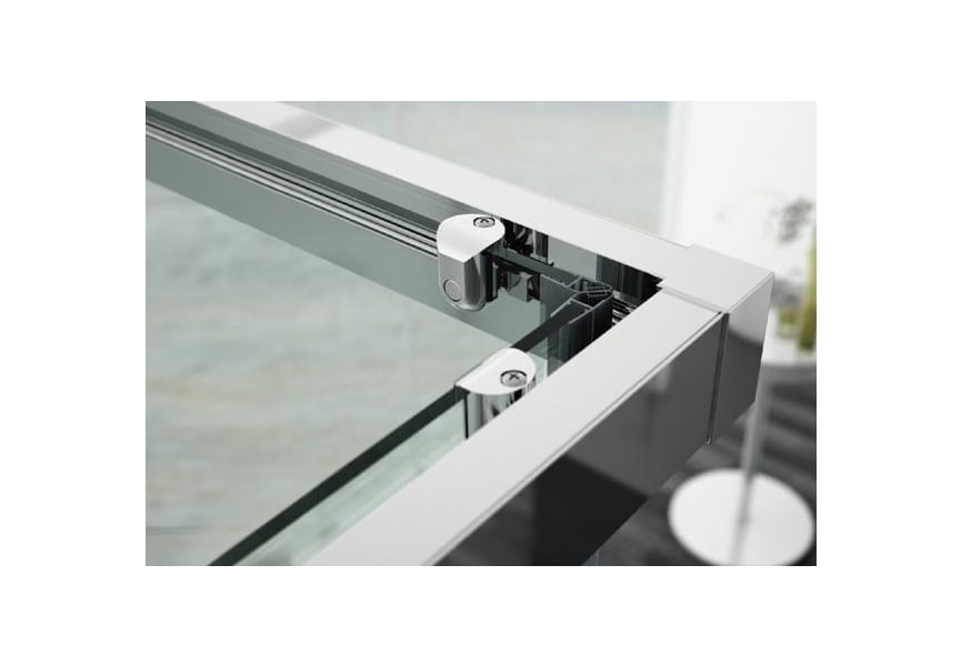 Mampara de bañera Queluz Bruntec detalle 4