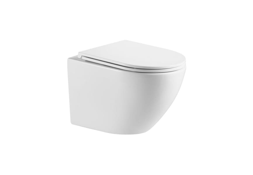 Pack inodoro + cisterna empotrada + pulsador Roundy Bruntec detalle 1