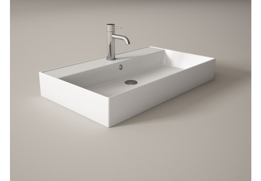 Lavabo encastrado 12 cm alto Lila Visobath principal 0