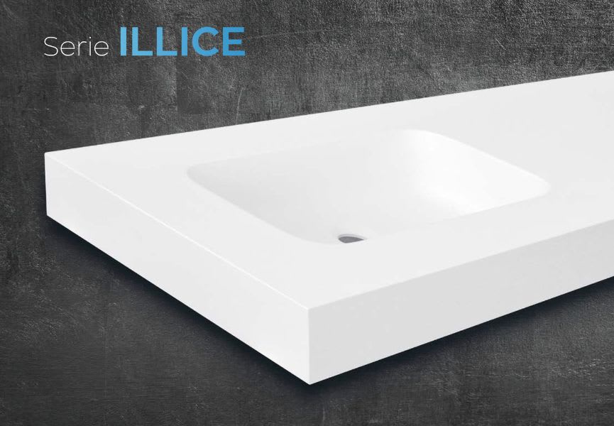 Lavabo suspendido Illice Bruntec detalle 2
