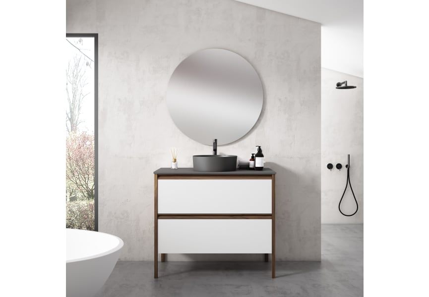 Mueble de baño con encimera de HDF Compatech Icon Visobath principal 2