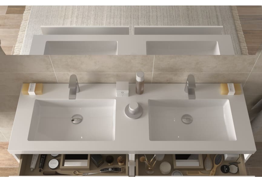 Conjunto mueble de baño Bequia Salgar detalle 6