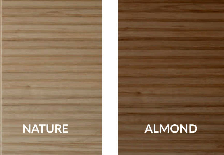 Mueble de baño moderno de madera maciza Alpes 1 Bruntec detalle 3
