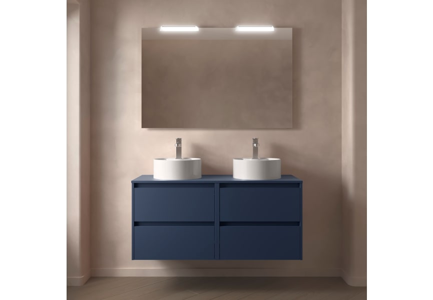 Conjunto mueble de baño con encimera de madera Noja Salgar principal 7