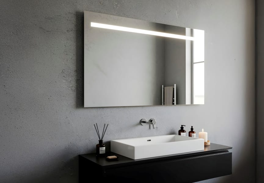 Espejo de baño con luz LED Tarim Bruntec principal 0
