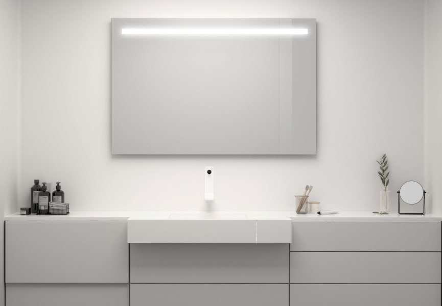 Espejo de baño con luz LED Tarim Bruntec ambiente 4