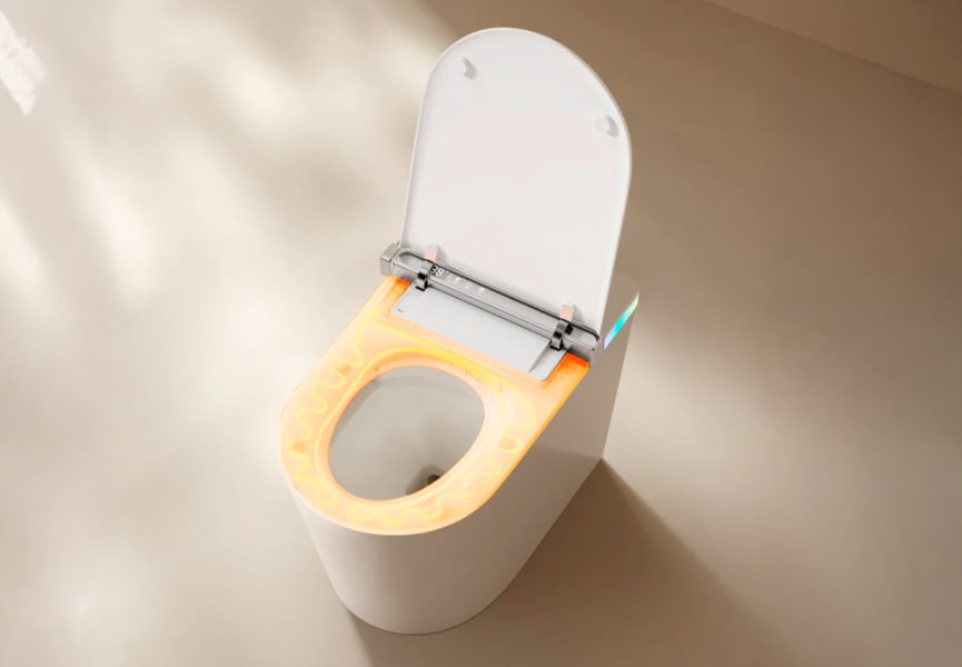 Inodoro inteligente Lyra Fossil Natura ambiente 3