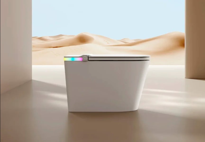 Inodoro inteligente Lyra Fossil Natura ambiente 5