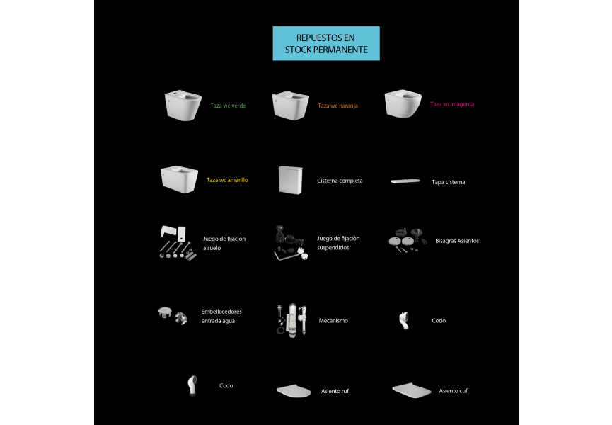 Inodoro Lisboa de Bruntec opción 7