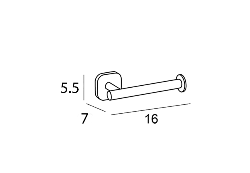 Portarrollos de baño Bassic Manillons Torrent croquis 2