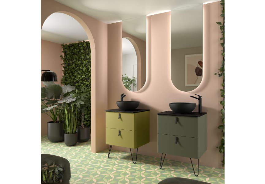 Mueble de baño con encimera Uniiq Salgar principal 1