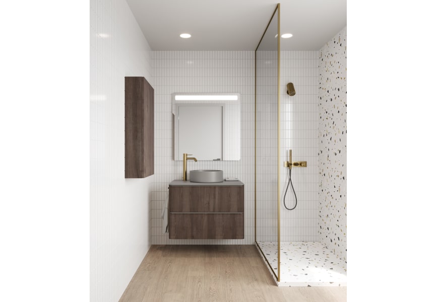 Muebles de baño: Roma 70 cm incluye encimera y espejo