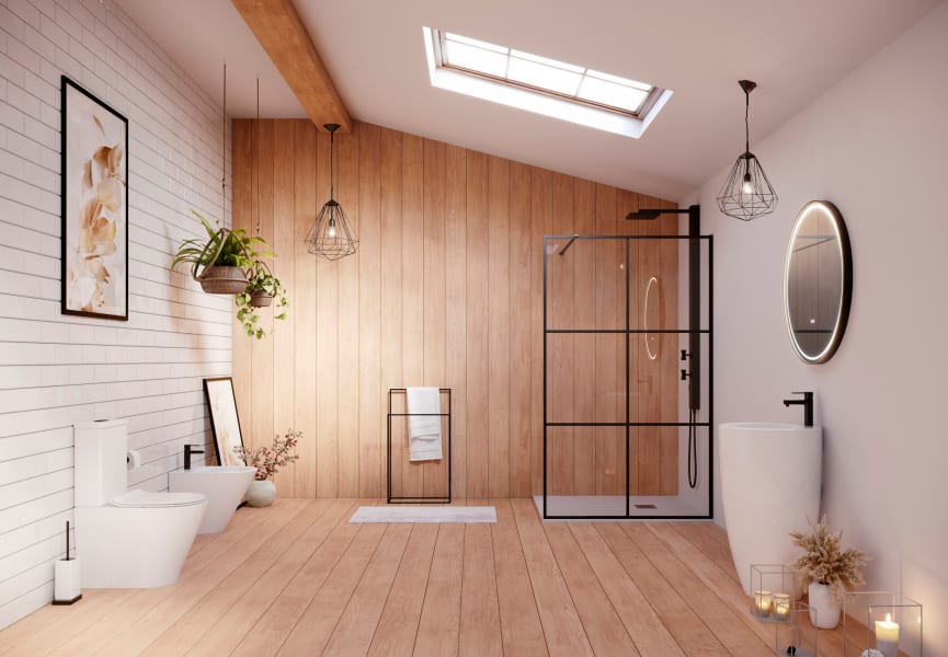 Inodoro compacto Bolonia Fossil Natura ambiente 4