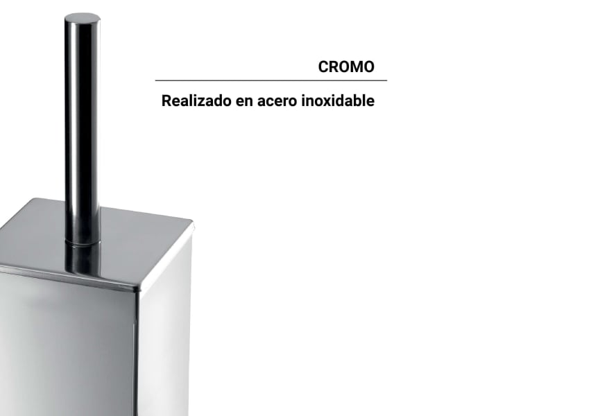 Escobillero de baño Teseo Gedy detalle 3
