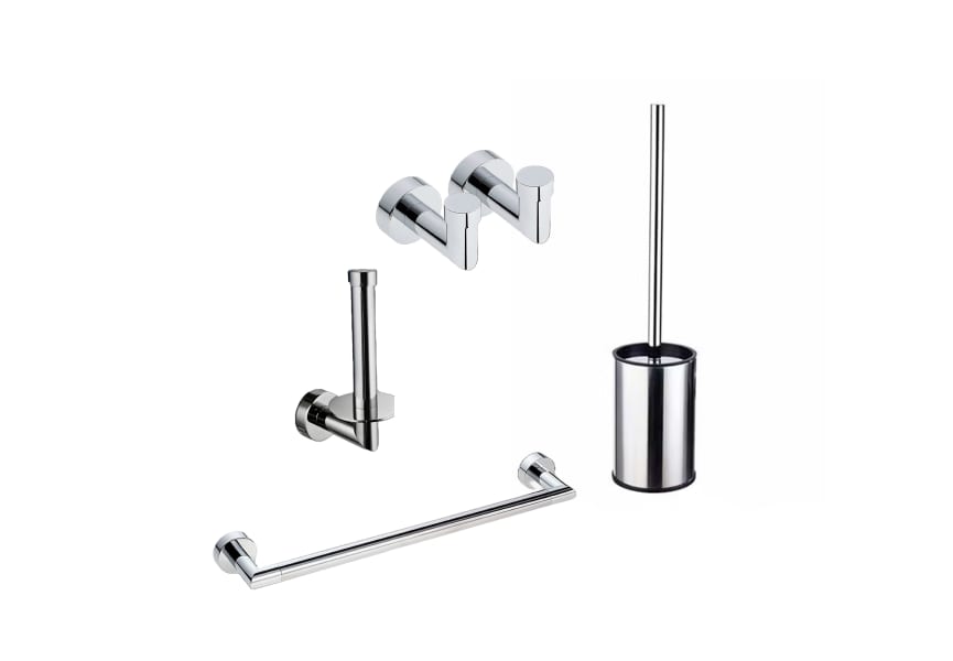 Conjunto de accesorios de baño Tau Mediterránea principal 0