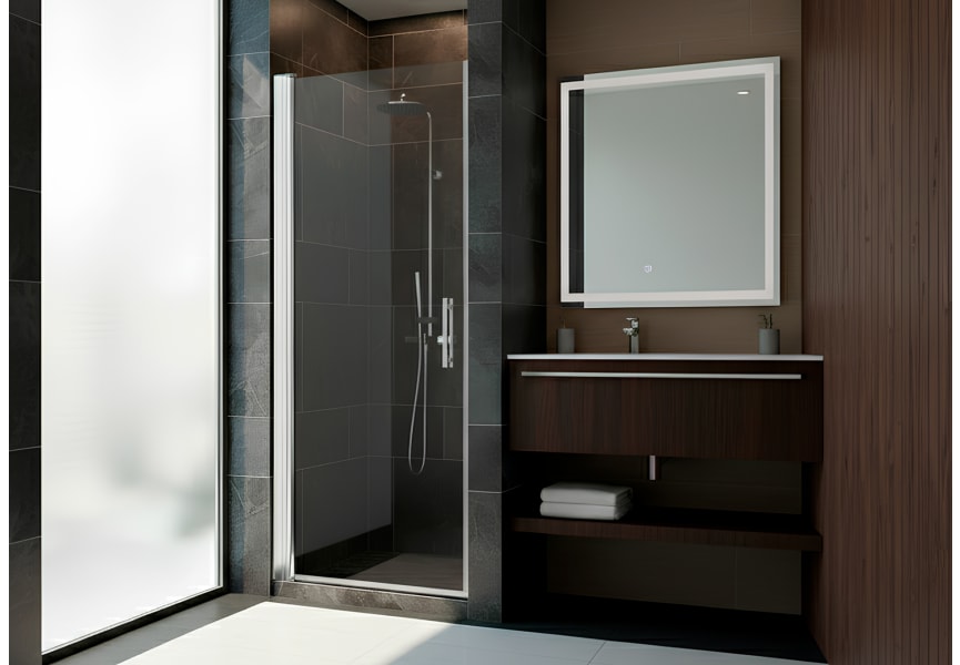 Mampara de ducha a medida Bruselas Bruntec principal 1