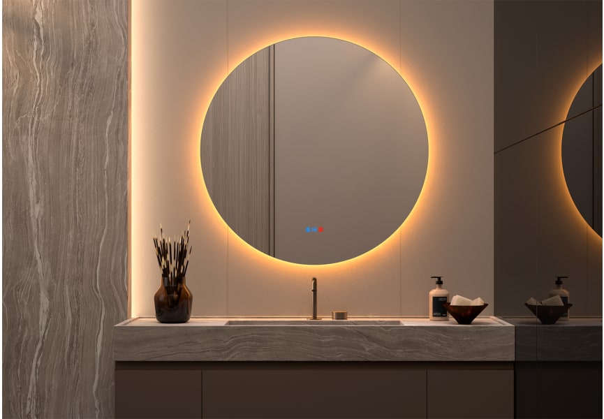 Espejo de baño con luz LED Sun Bruntec principal 4