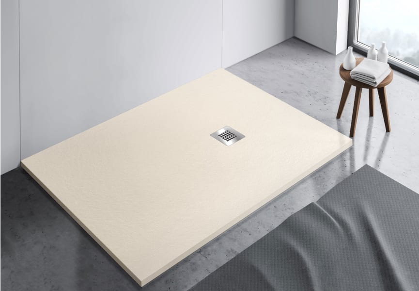 Plato de ducha de resina Luma de Bruntec principal 5