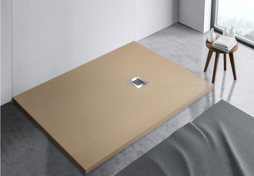 Plato de ducha de resina Luma de Bruntec principal 6