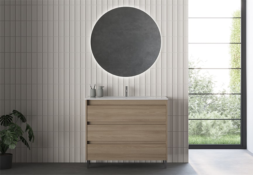 Conjunto mueble de baño Oxford Bruntec principal 1