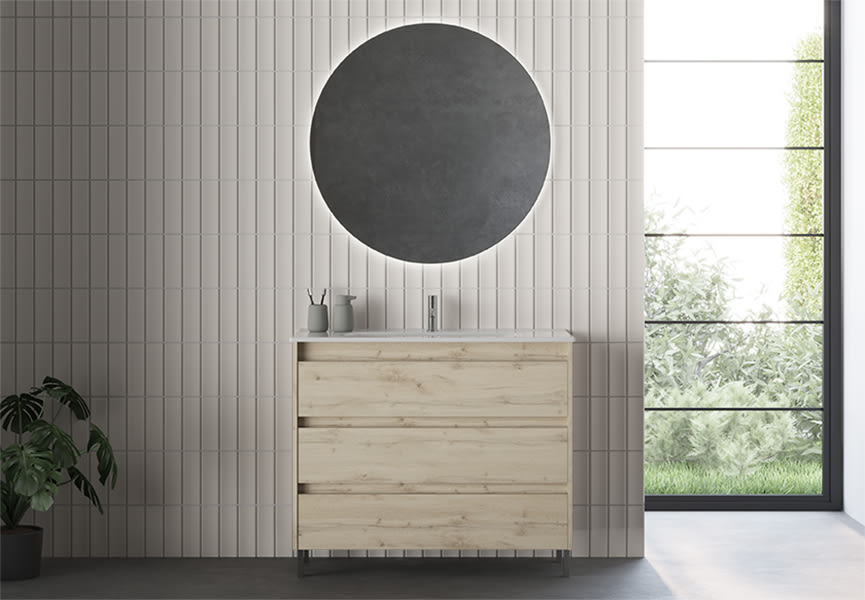 Conjunto mueble de baño Oxford Bruntec principal 3