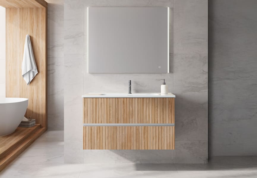 Conjunto mueble de baño Vora Royo principal 0