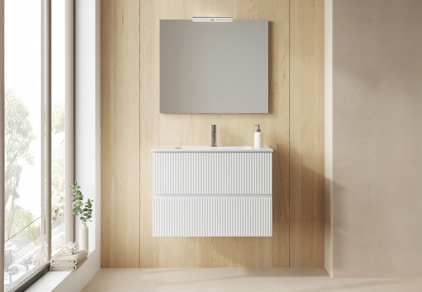 Conjunto mueble de baño Vora Royo principal 1