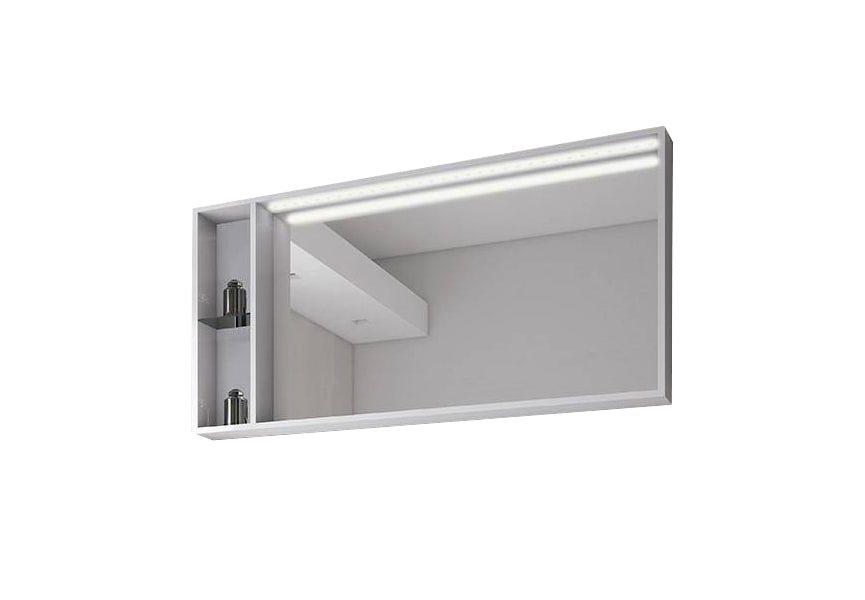 Armario con espejo con luz LED XXL Decorativo Lateral Inve principal 3