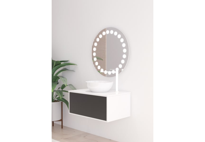 Espejo de baño con luz LED Fashion Bruntec principal 0