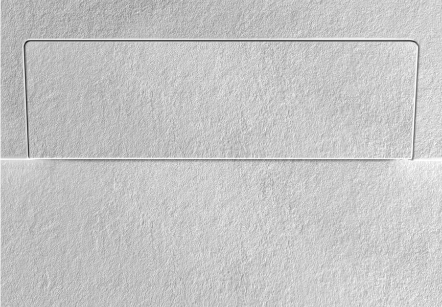 Plato de ducha de resina Fluvia de Bruntec detalle 9
